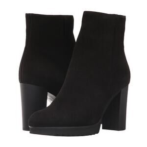 La Canadienne Womens Myranda Ankle Boot US 5 Black Suede Water-Resistant NWOB
